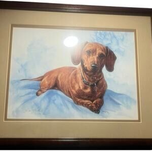 Linda Picken Dachshund Limited Print 377/800
1988